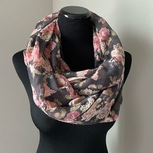 Floral Infinity Scarf